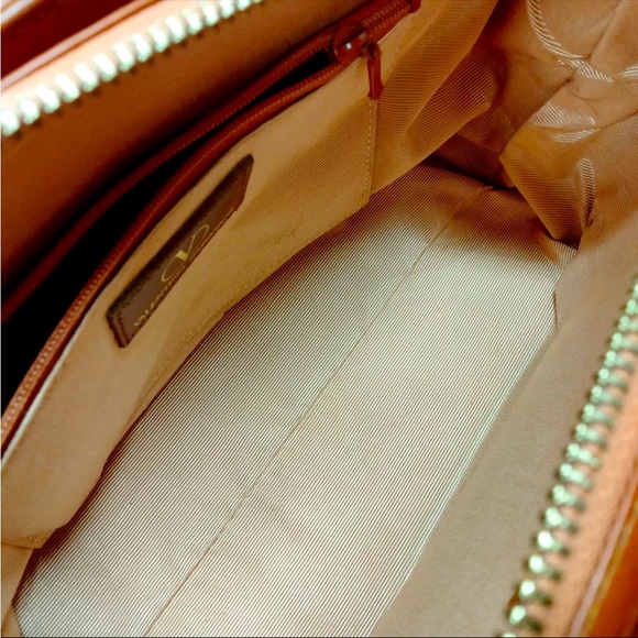 Valentino Garavani Hand Bag  Brown Leather made in Italy 🇮🇹 - Picture 8 of 8